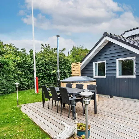 10 Person In Juelsminde-by Traum 別荘 *