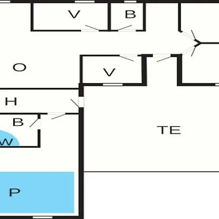10 Person In Juelsminde-by Traum 別荘 *